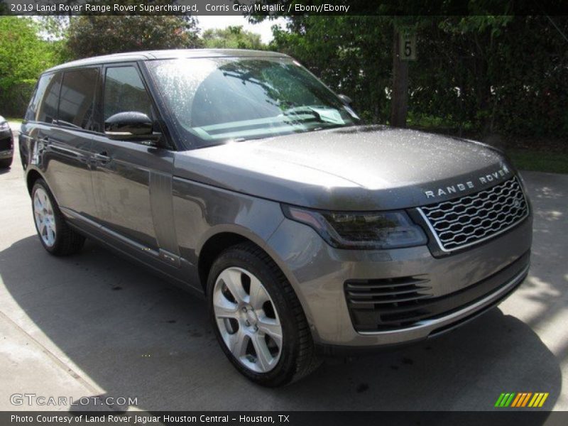Corris Gray Metallic / Ebony/Ebony 2019 Land Rover Range Rover Supercharged