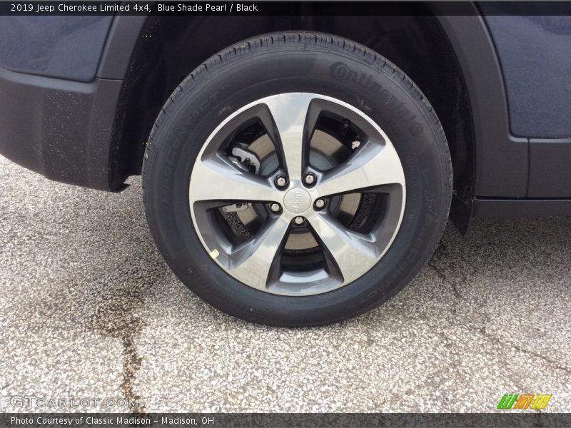 Blue Shade Pearl / Black 2019 Jeep Cherokee Limited 4x4
