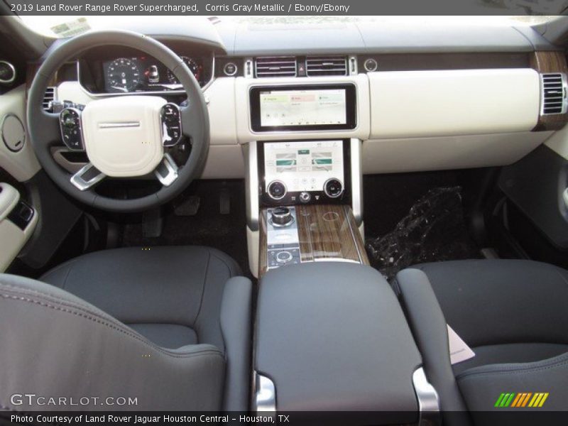 Corris Gray Metallic / Ebony/Ebony 2019 Land Rover Range Rover Supercharged