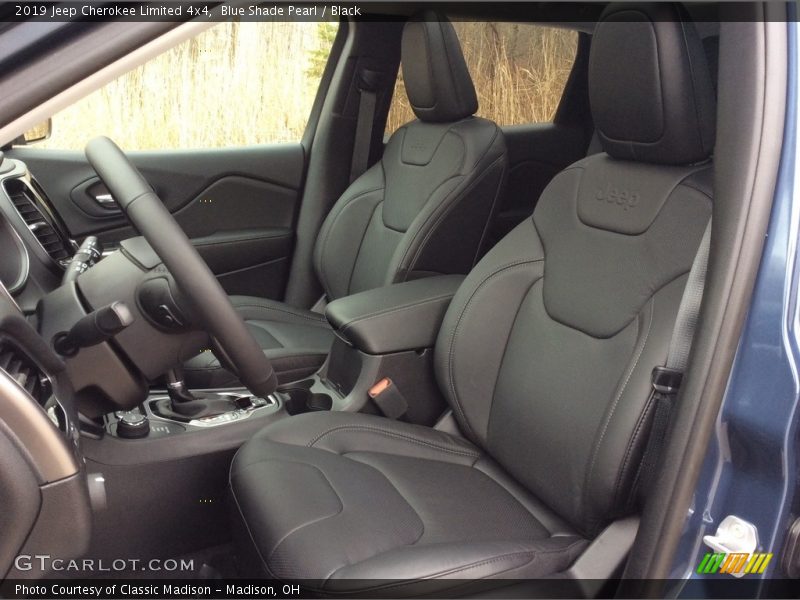 Blue Shade Pearl / Black 2019 Jeep Cherokee Limited 4x4