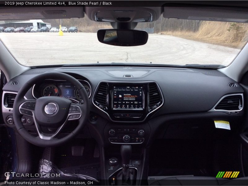 Blue Shade Pearl / Black 2019 Jeep Cherokee Limited 4x4
