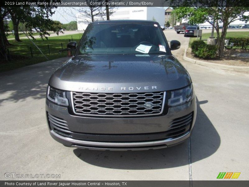 Corris Gray Metallic / Ebony/Ebony 2019 Land Rover Range Rover Supercharged