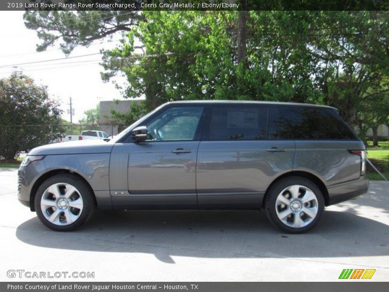 Corris Gray Metallic / Ebony/Ebony 2019 Land Rover Range Rover Supercharged