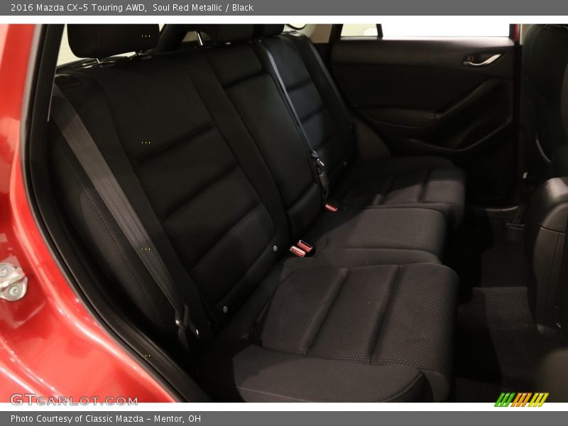 Soul Red Metallic / Black 2016 Mazda CX-5 Touring AWD