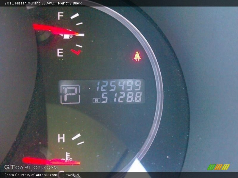 Merlot / Black 2011 Nissan Murano SL AWD