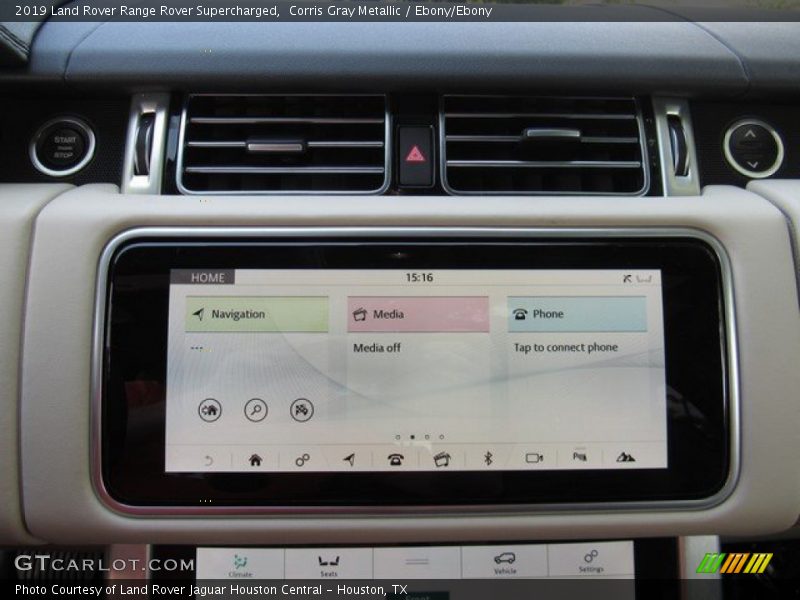 Corris Gray Metallic / Ebony/Ebony 2019 Land Rover Range Rover Supercharged