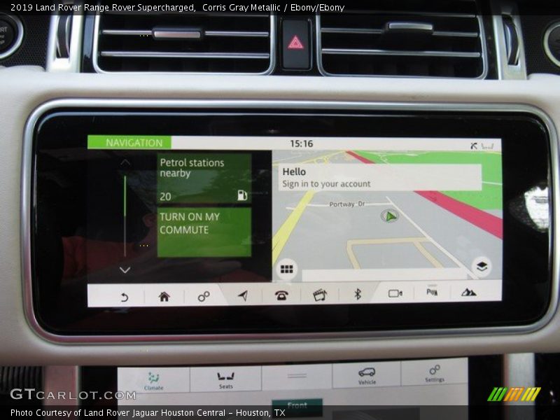 Corris Gray Metallic / Ebony/Ebony 2019 Land Rover Range Rover Supercharged