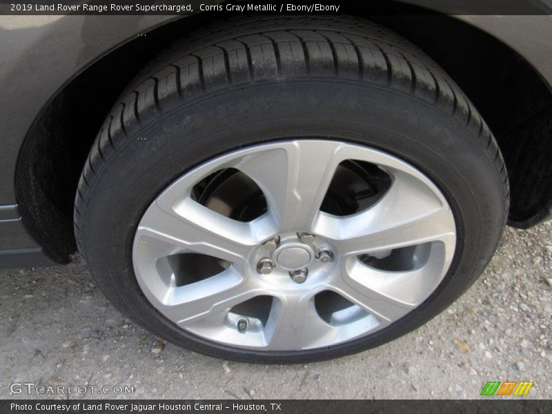 Corris Gray Metallic / Ebony/Ebony 2019 Land Rover Range Rover Supercharged