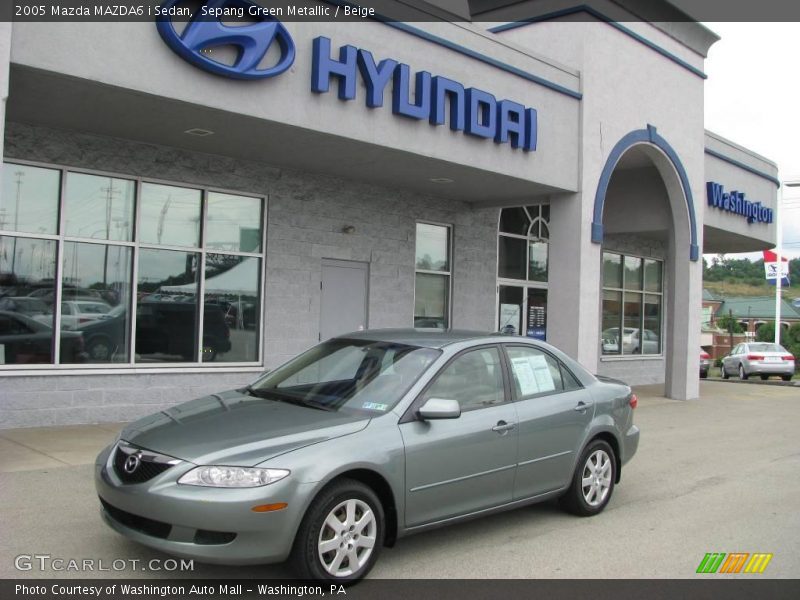 Sepang Green Metallic / Beige 2005 Mazda MAZDA6 i Sedan