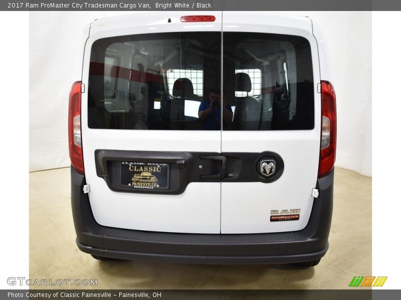 Bright White / Black 2017 Ram ProMaster City Tradesman Cargo Van