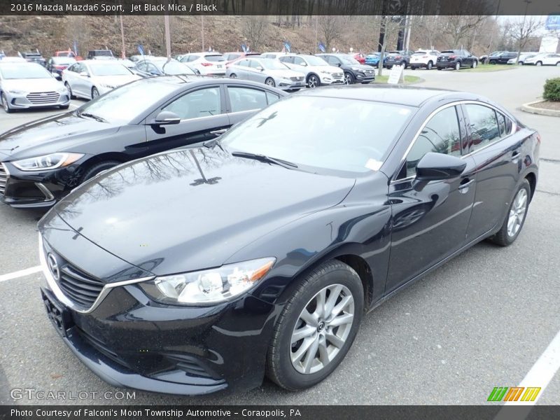 Jet Black Mica / Black 2016 Mazda Mazda6 Sport