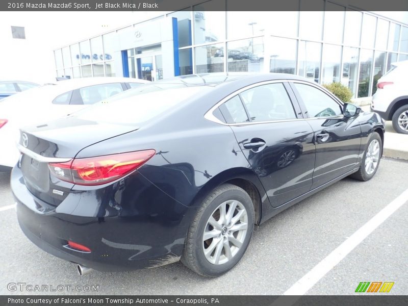 Jet Black Mica / Black 2016 Mazda Mazda6 Sport