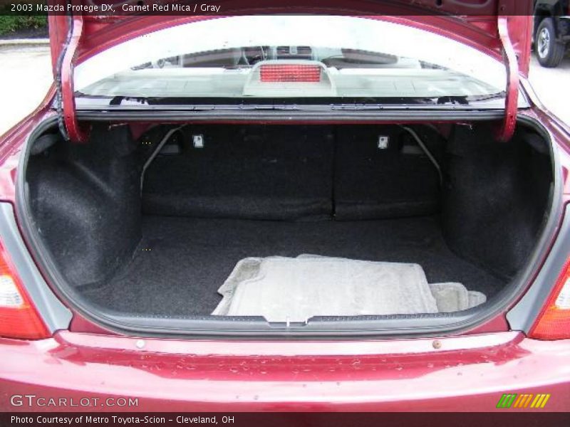 Garnet Red Mica / Gray 2003 Mazda Protege DX