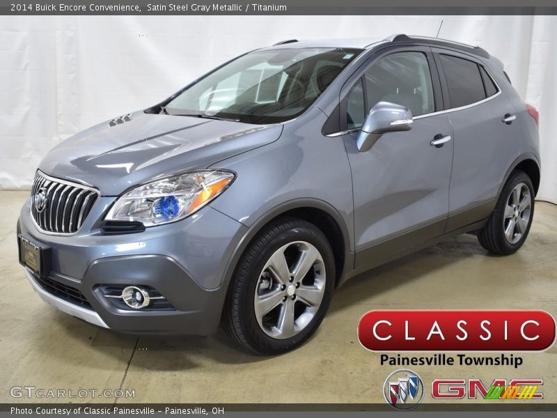 Satin Steel Gray Metallic / Titanium 2014 Buick Encore Convenience