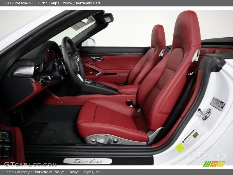  2019 911 Turbo Coupe Bordeaux Red Interior