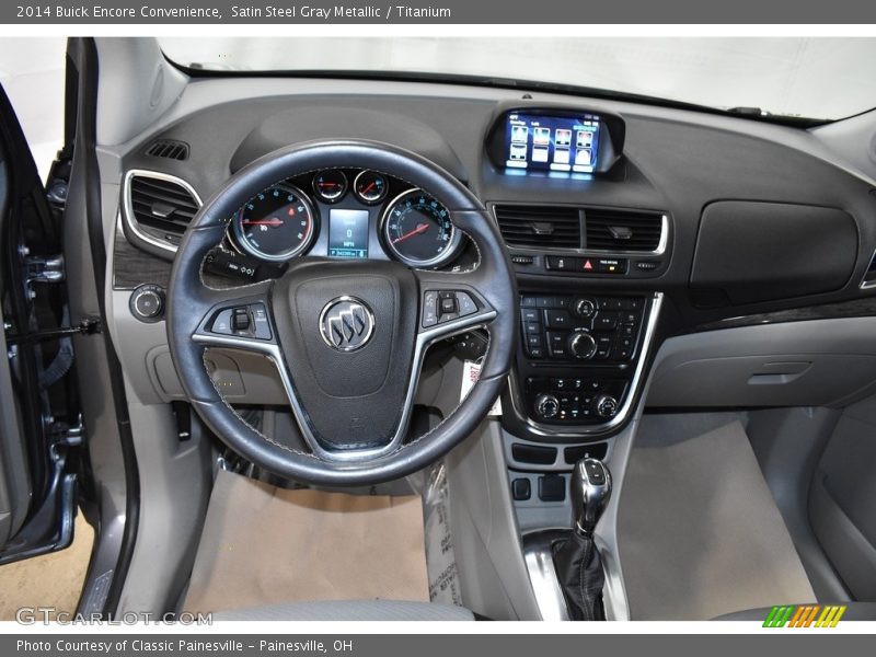Satin Steel Gray Metallic / Titanium 2014 Buick Encore Convenience