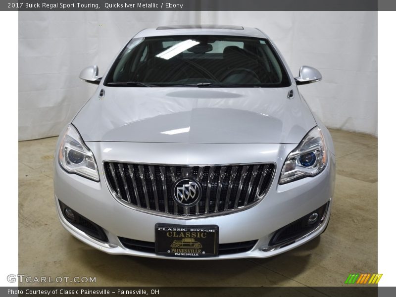 Quicksilver Metallic / Ebony 2017 Buick Regal Sport Touring