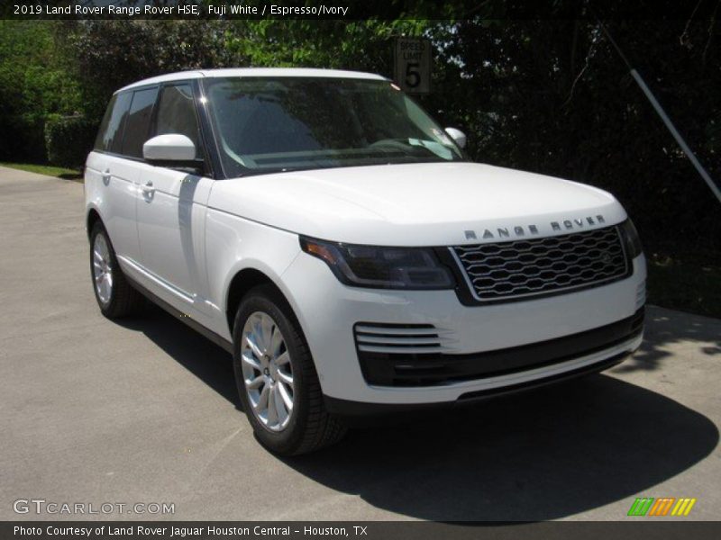 Fuji White / Espresso/Ivory 2019 Land Rover Range Rover HSE