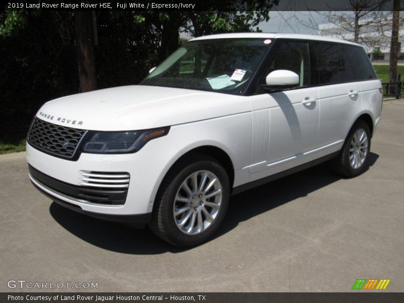 Fuji White / Espresso/Ivory 2019 Land Rover Range Rover HSE