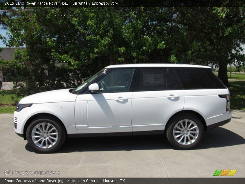 Fuji White / Espresso/Ivory 2019 Land Rover Range Rover HSE