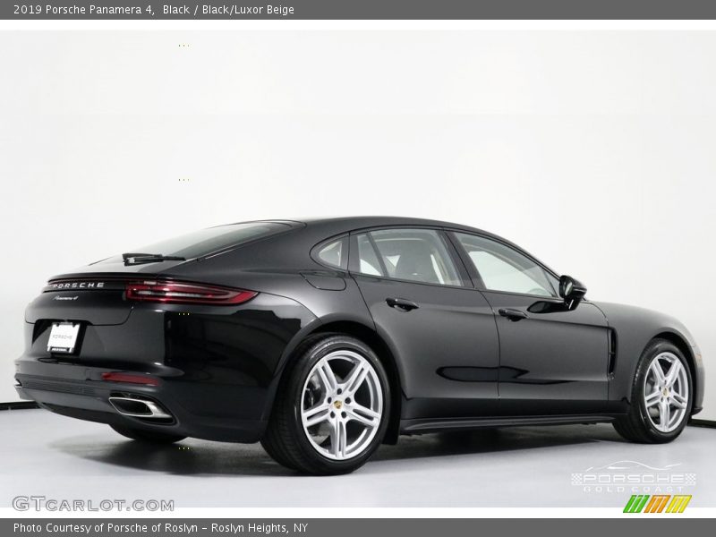 Black / Black/Luxor Beige 2019 Porsche Panamera 4
