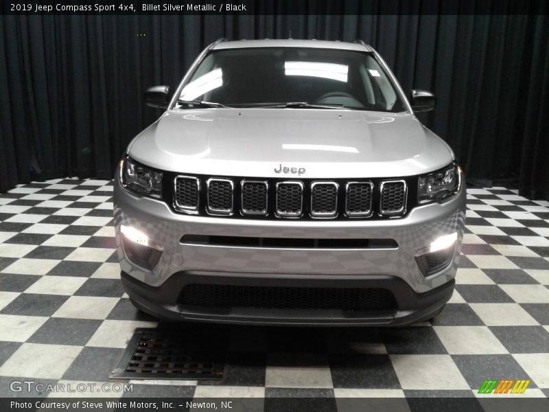 Billet Silver Metallic / Black 2019 Jeep Compass Sport 4x4