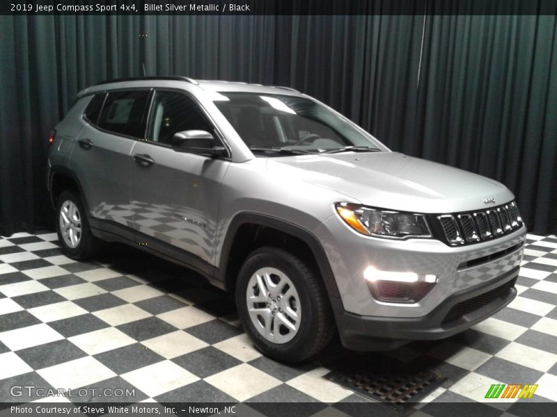 Billet Silver Metallic / Black 2019 Jeep Compass Sport 4x4