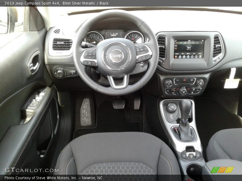 Billet Silver Metallic / Black 2019 Jeep Compass Sport 4x4