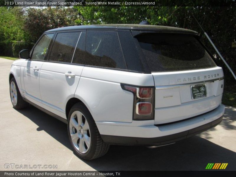 Yulong White Metallic / Espresso/Almond 2019 Land Rover Range Rover Supercharged