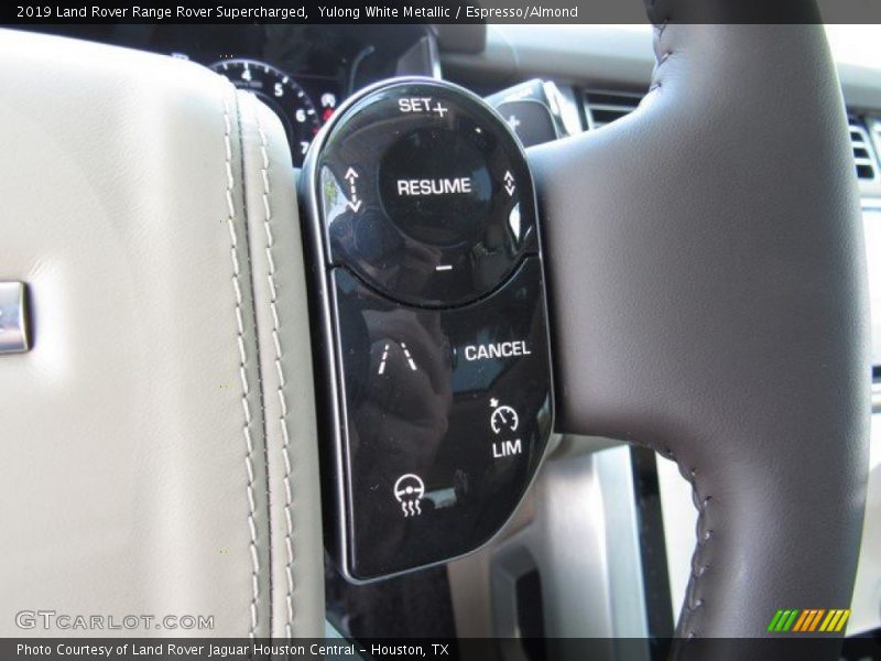 Yulong White Metallic / Espresso/Almond 2019 Land Rover Range Rover Supercharged