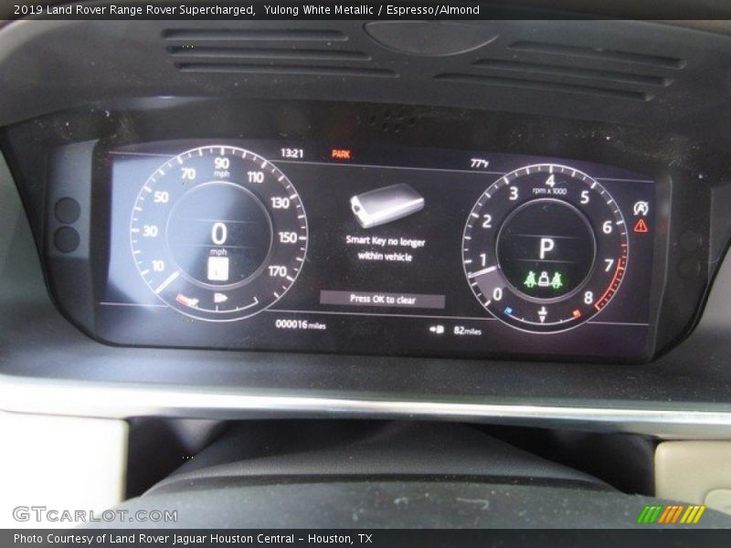 Yulong White Metallic / Espresso/Almond 2019 Land Rover Range Rover Supercharged