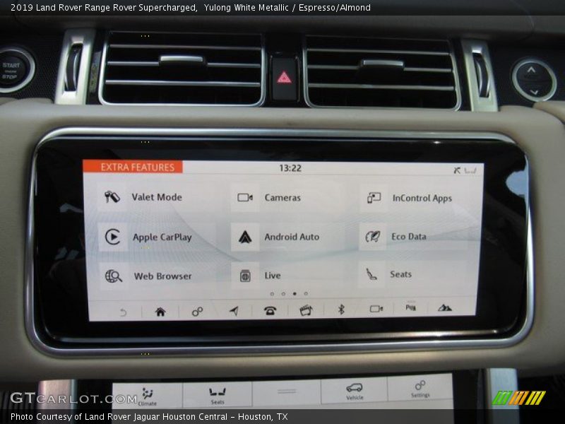 Yulong White Metallic / Espresso/Almond 2019 Land Rover Range Rover Supercharged