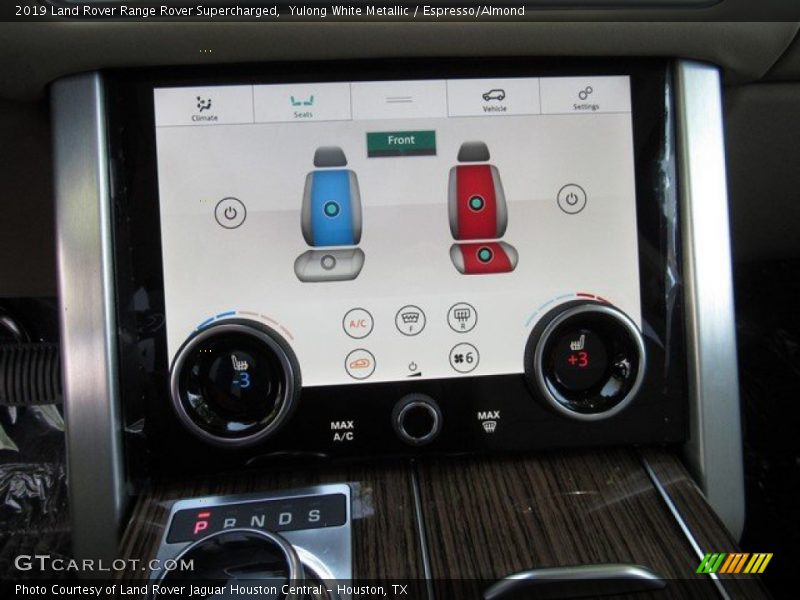 Yulong White Metallic / Espresso/Almond 2019 Land Rover Range Rover Supercharged