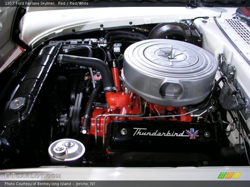 Red / Red/White 1957 Ford Fairlane Skyliner