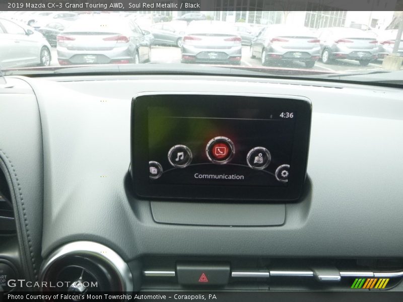 Soul Red Metallic / Black 2019 Mazda CX-3 Grand Touring AWD