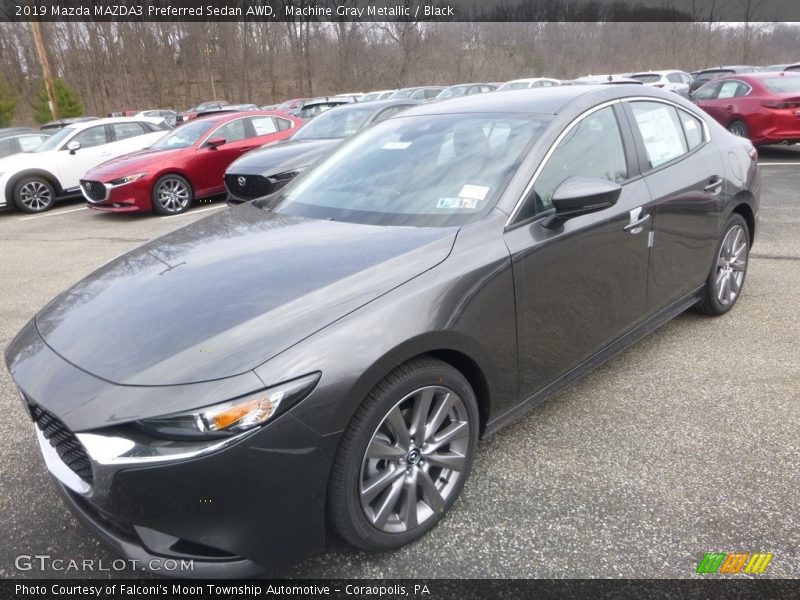  2019 MAZDA3 Preferred Sedan AWD Machine Gray Metallic