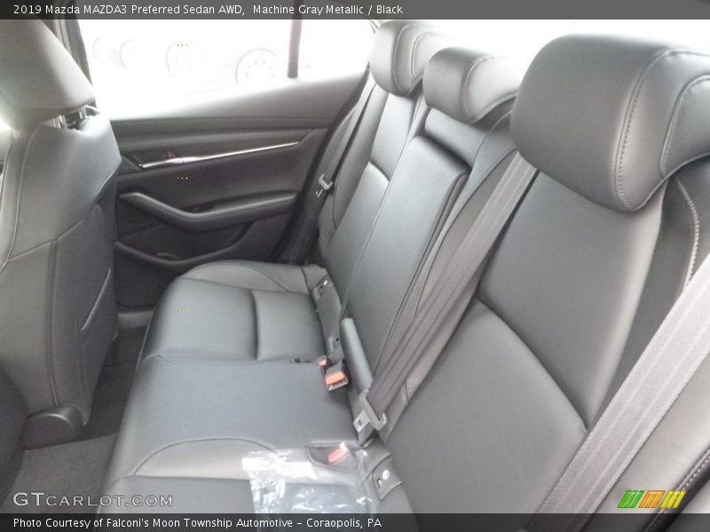 Rear Seat of 2019 MAZDA3 Preferred Sedan AWD