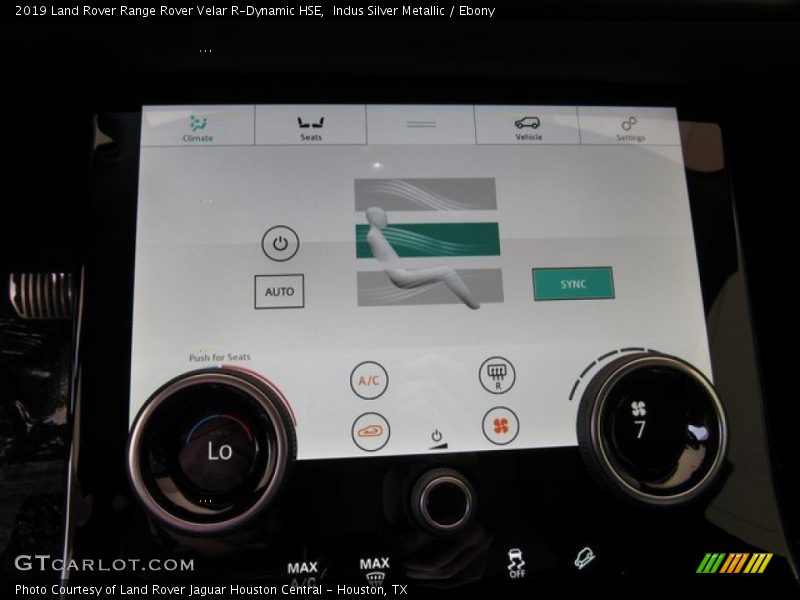 Indus Silver Metallic / Ebony 2019 Land Rover Range Rover Velar R-Dynamic HSE