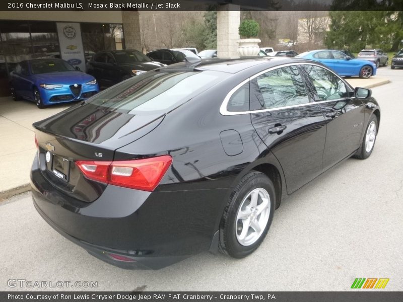 Mosaic Black Metallic / Jet Black 2016 Chevrolet Malibu LS