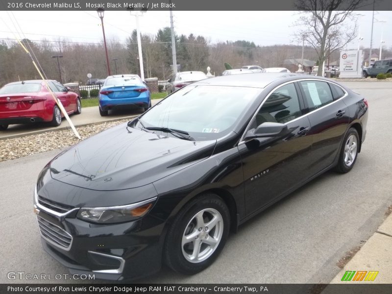 Mosaic Black Metallic / Jet Black 2016 Chevrolet Malibu LS