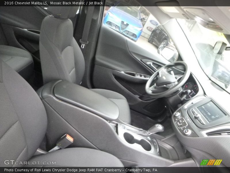 Mosaic Black Metallic / Jet Black 2016 Chevrolet Malibu LS
