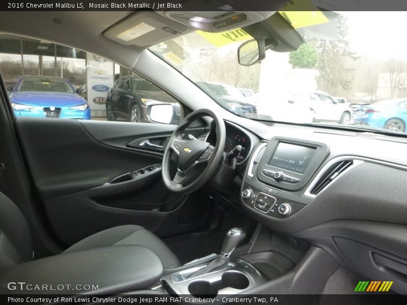 Mosaic Black Metallic / Jet Black 2016 Chevrolet Malibu LS