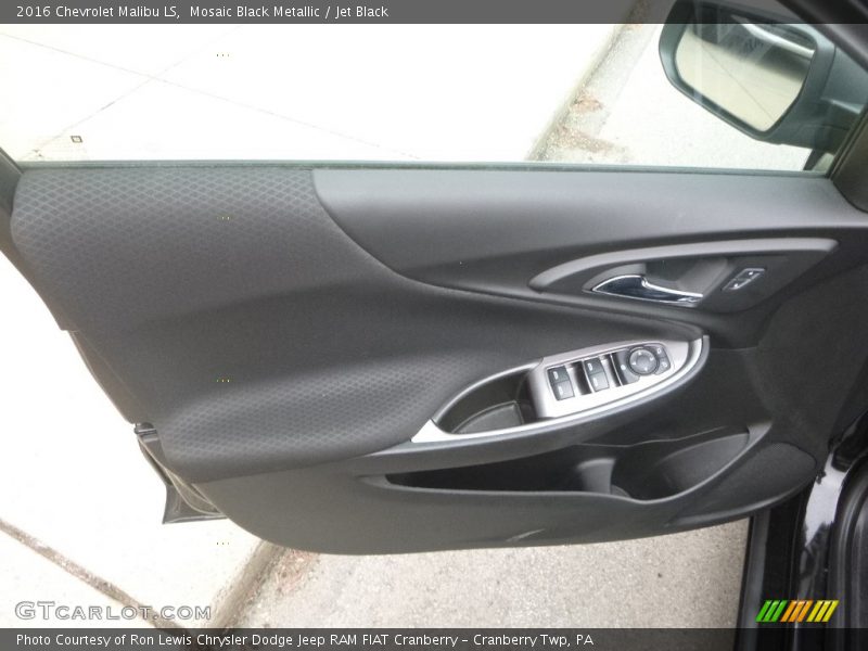 Mosaic Black Metallic / Jet Black 2016 Chevrolet Malibu LS