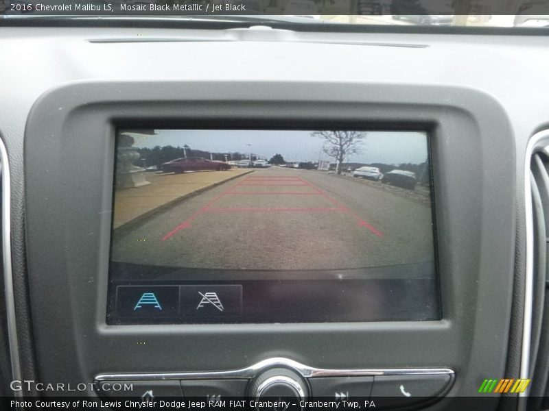 Mosaic Black Metallic / Jet Black 2016 Chevrolet Malibu LS