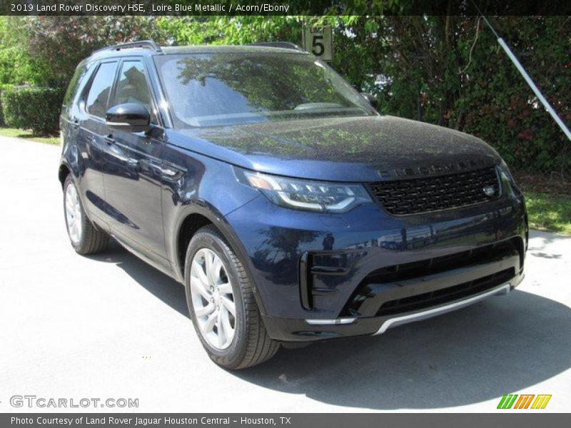 Loire Blue Metallic / Acorn/Ebony 2019 Land Rover Discovery HSE
