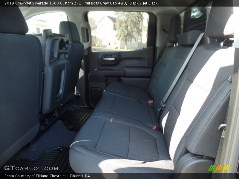 Black / Jet Black 2019 Chevrolet Silverado 1500 Custom Z71 Trail Boss Crew Cab 4WD