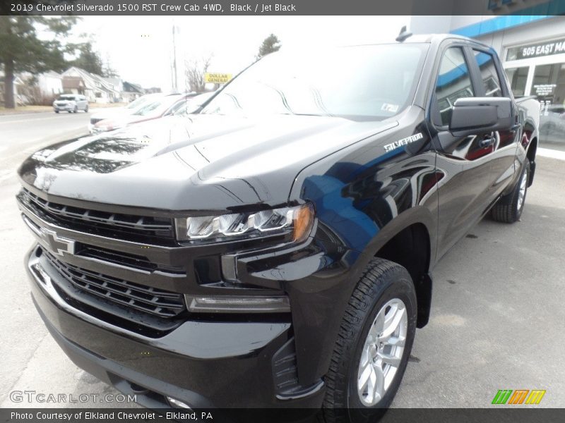 Black / Jet Black 2019 Chevrolet Silverado 1500 RST Crew Cab 4WD