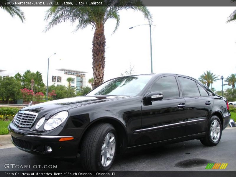 Black / Charcoal 2006 Mercedes-Benz E 320 CDI Sedan