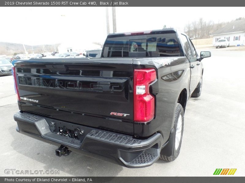 Black / Jet Black 2019 Chevrolet Silverado 1500 RST Crew Cab 4WD