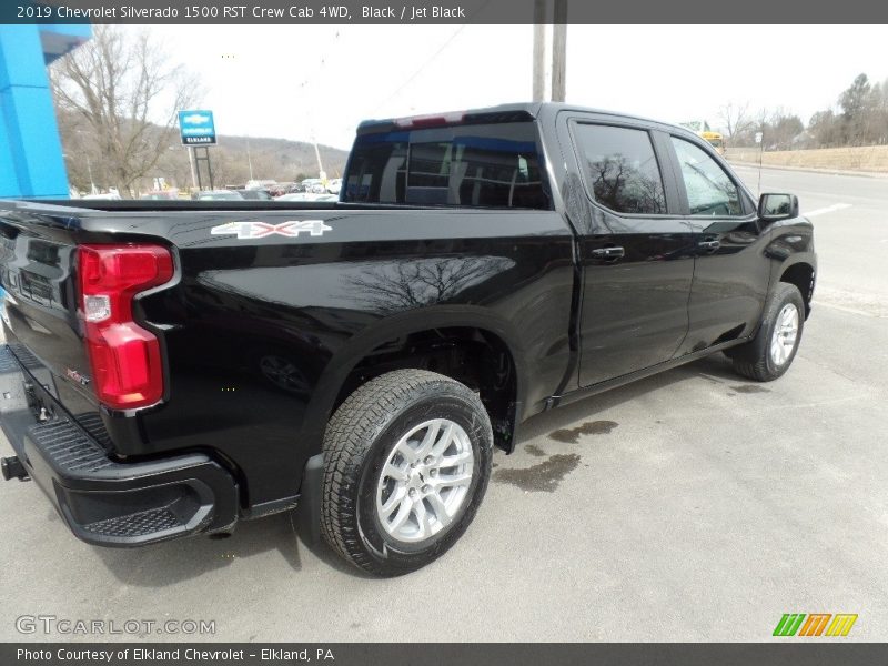 Black / Jet Black 2019 Chevrolet Silverado 1500 RST Crew Cab 4WD